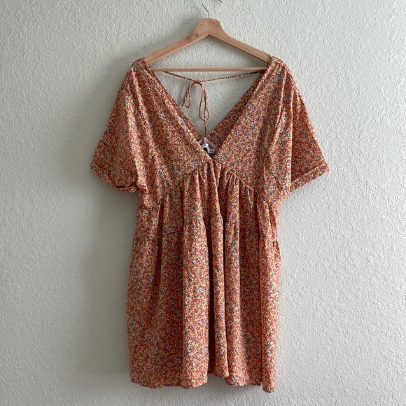 Petal & Pup Dresses & Skirts - Petal & Pup floral fall multi color dress